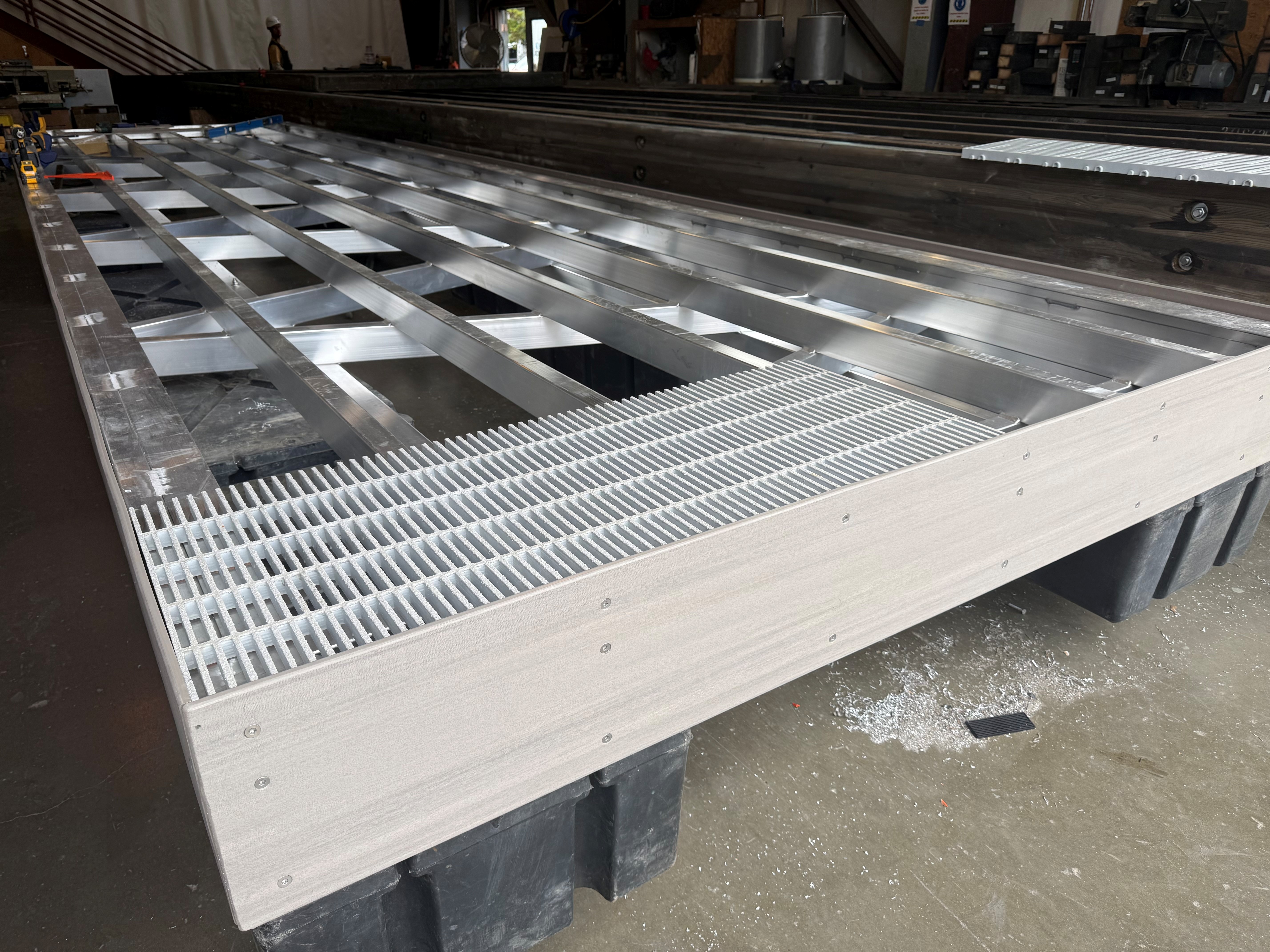WCI aluminum fabrication and welding work