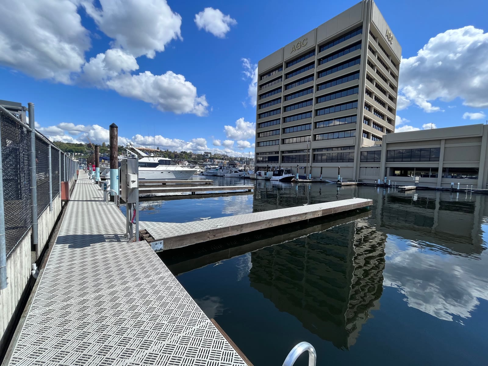 AGC marina piers and floating docks