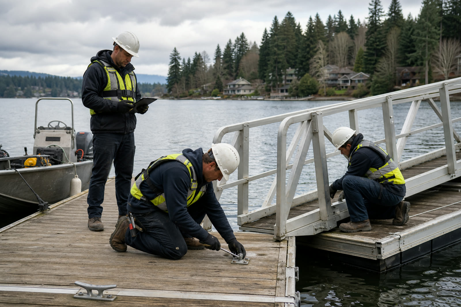 Service & Maintenance waterfront construction service