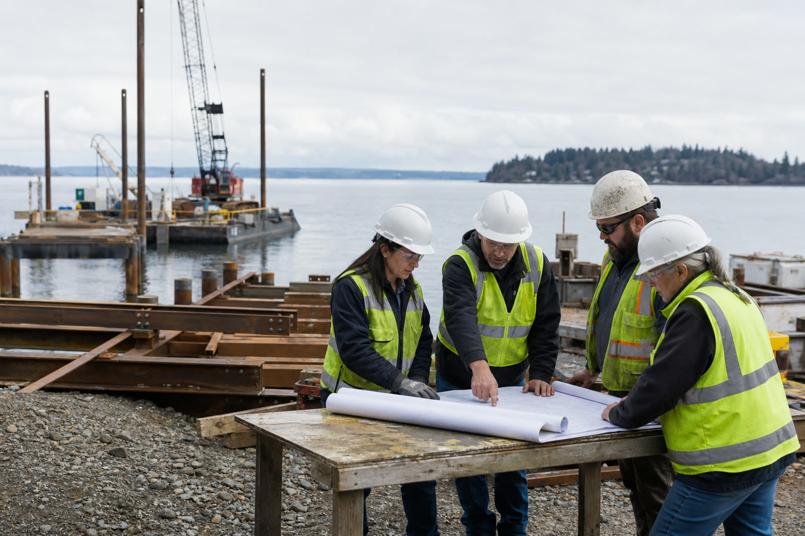 General Management waterfront construction service